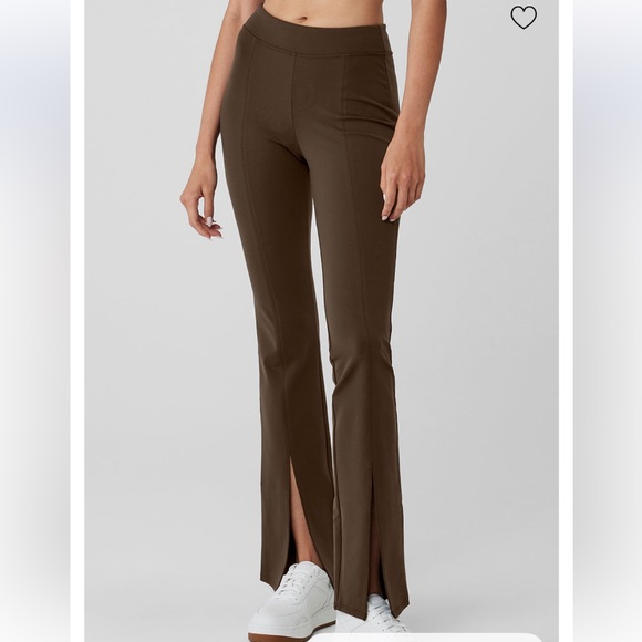 Alo Airbrush High-Waist Flutter Leggings Espresso SOLD OUT - Picture 5 of 8